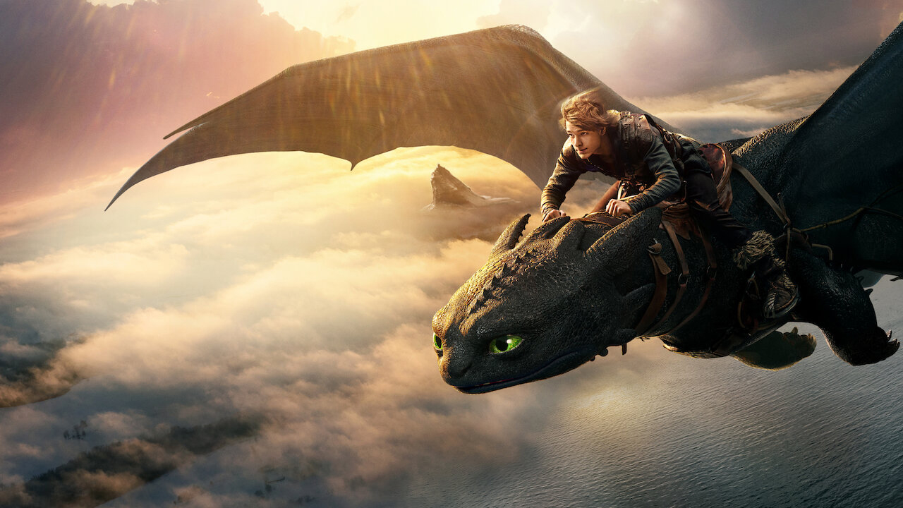 Characters from the movie How to Train Your Dragon.